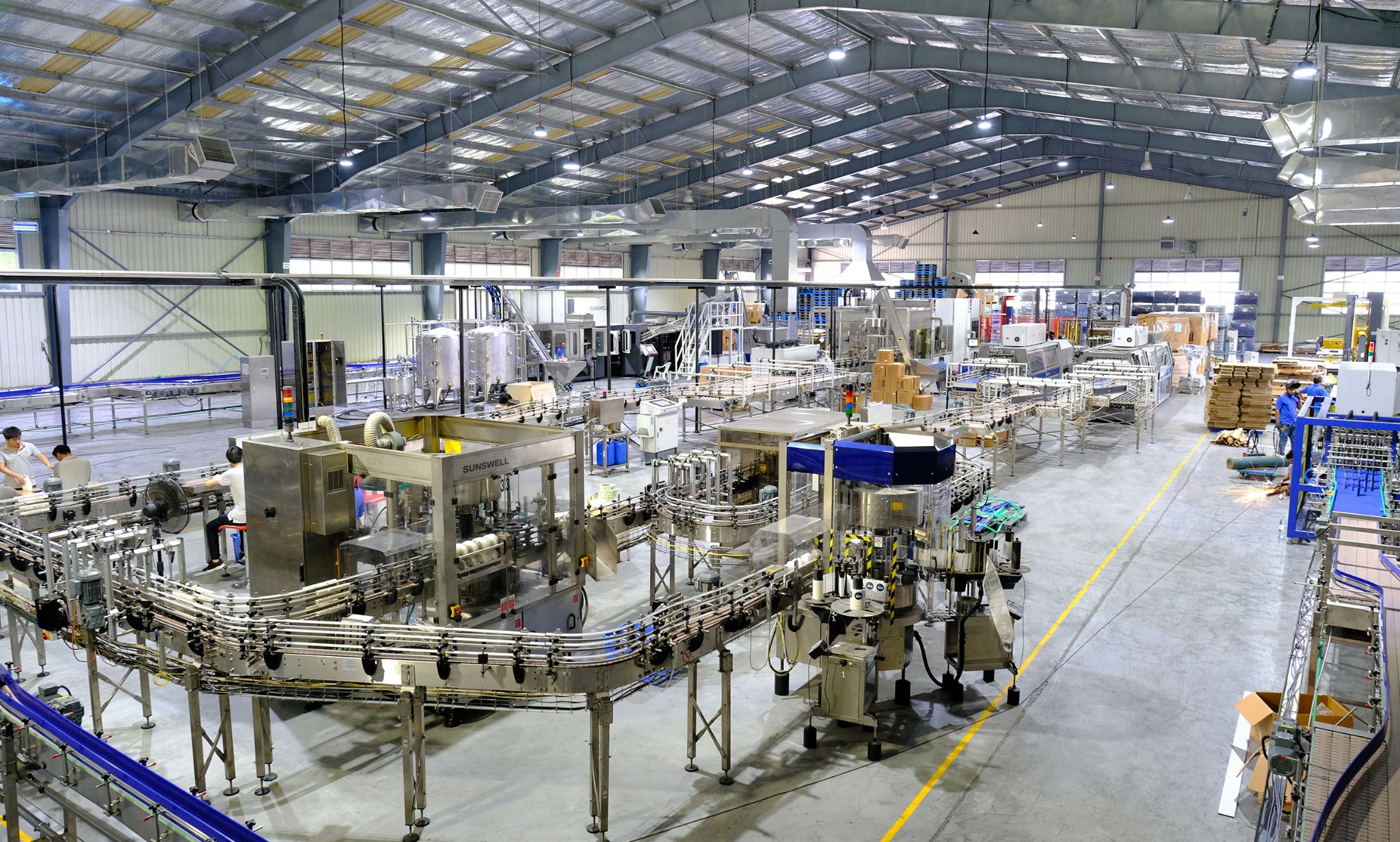 خط إنتاج المياه