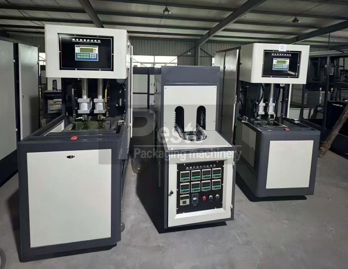 4腔半自动吹瓶شعار الآلة