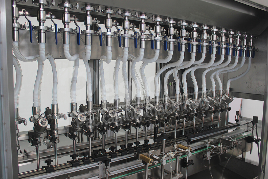 مميزات آلة تعبئة السوائل بالجاذبية -2